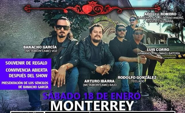 La entrevista a Metamorfosis y su tocada en Monterrey