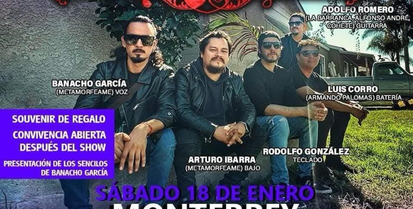 La entrevista a Metamorfosis y su tocada en Monterrey