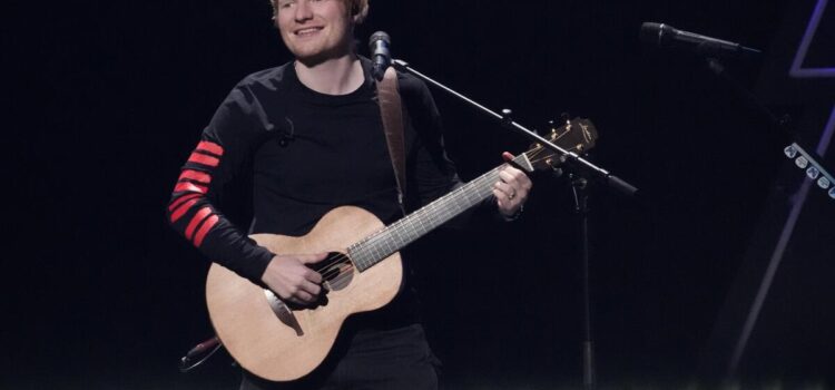 Ed Sheeran vive sin celular y explica todo